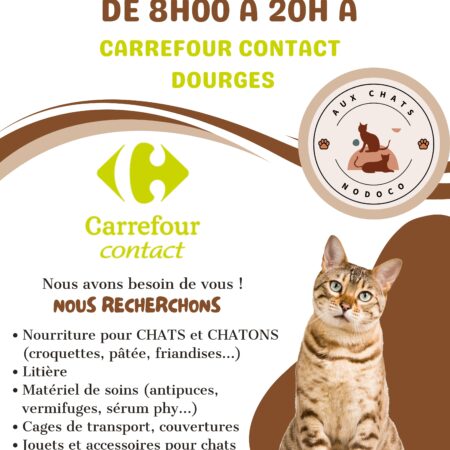 Récolte Carrefour contact Dourges le 10/05/2025
