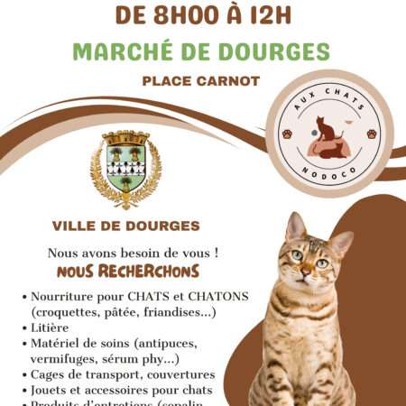 Récolte Marché de Dourges place Carnot