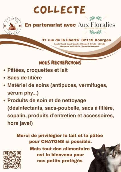 Collecte Aux Floralies